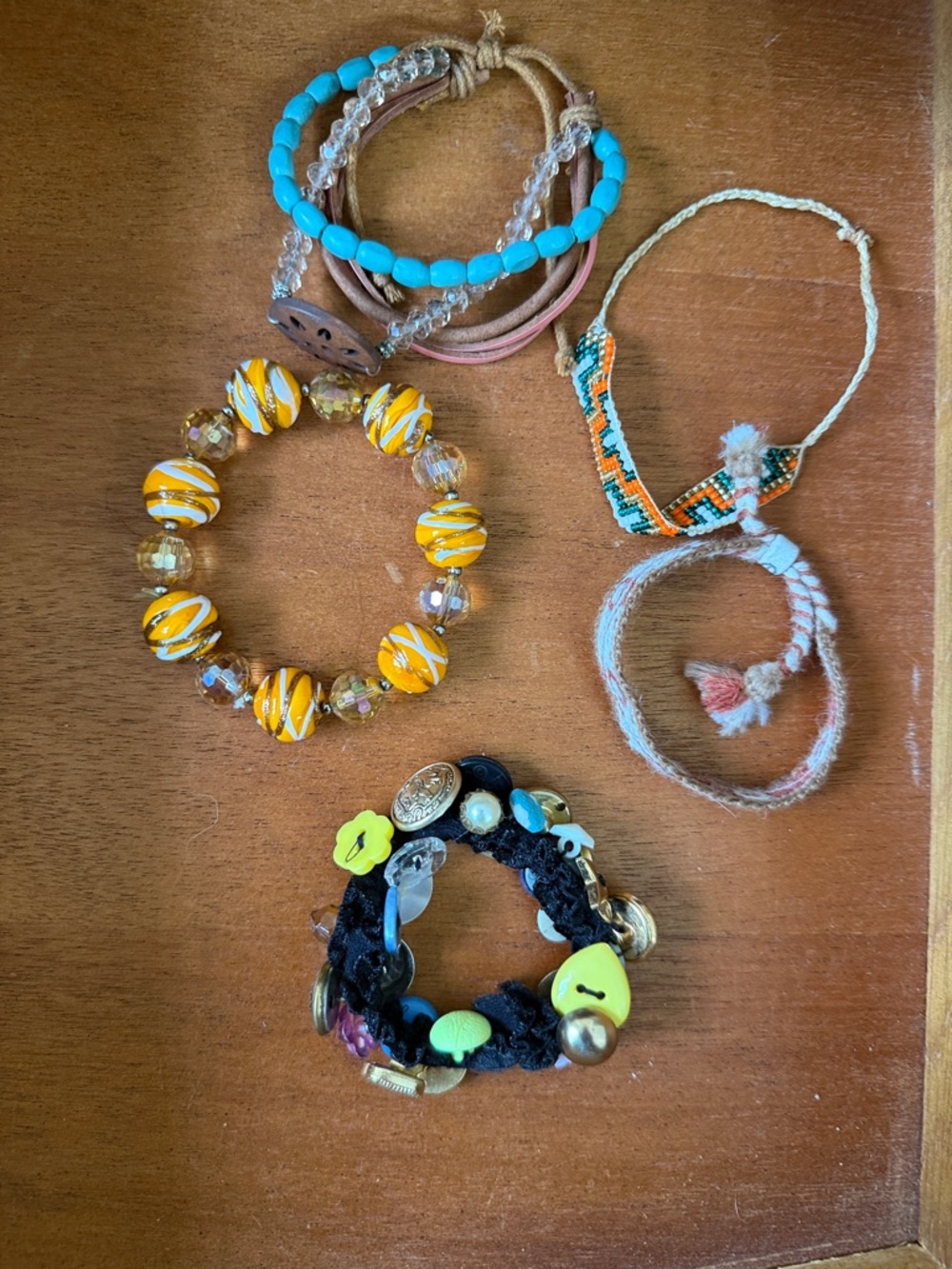 Boho Multicolor Women's Bracelet Set